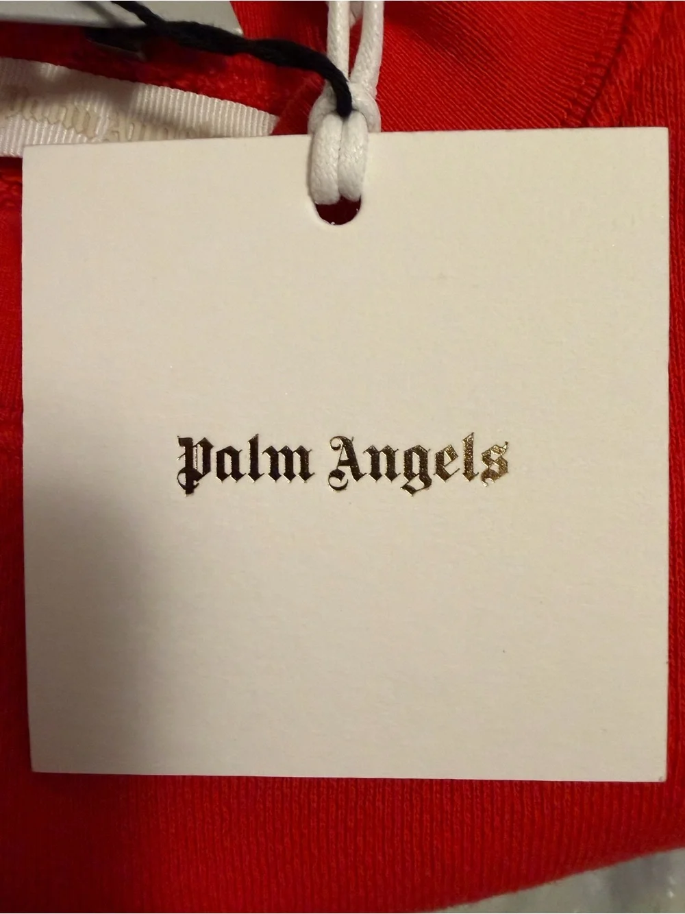 Palm Angels Red Kids Sweatshirt With Green Crocodile Graphic